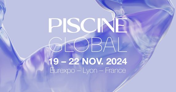 Affiche salon piscine global 2024