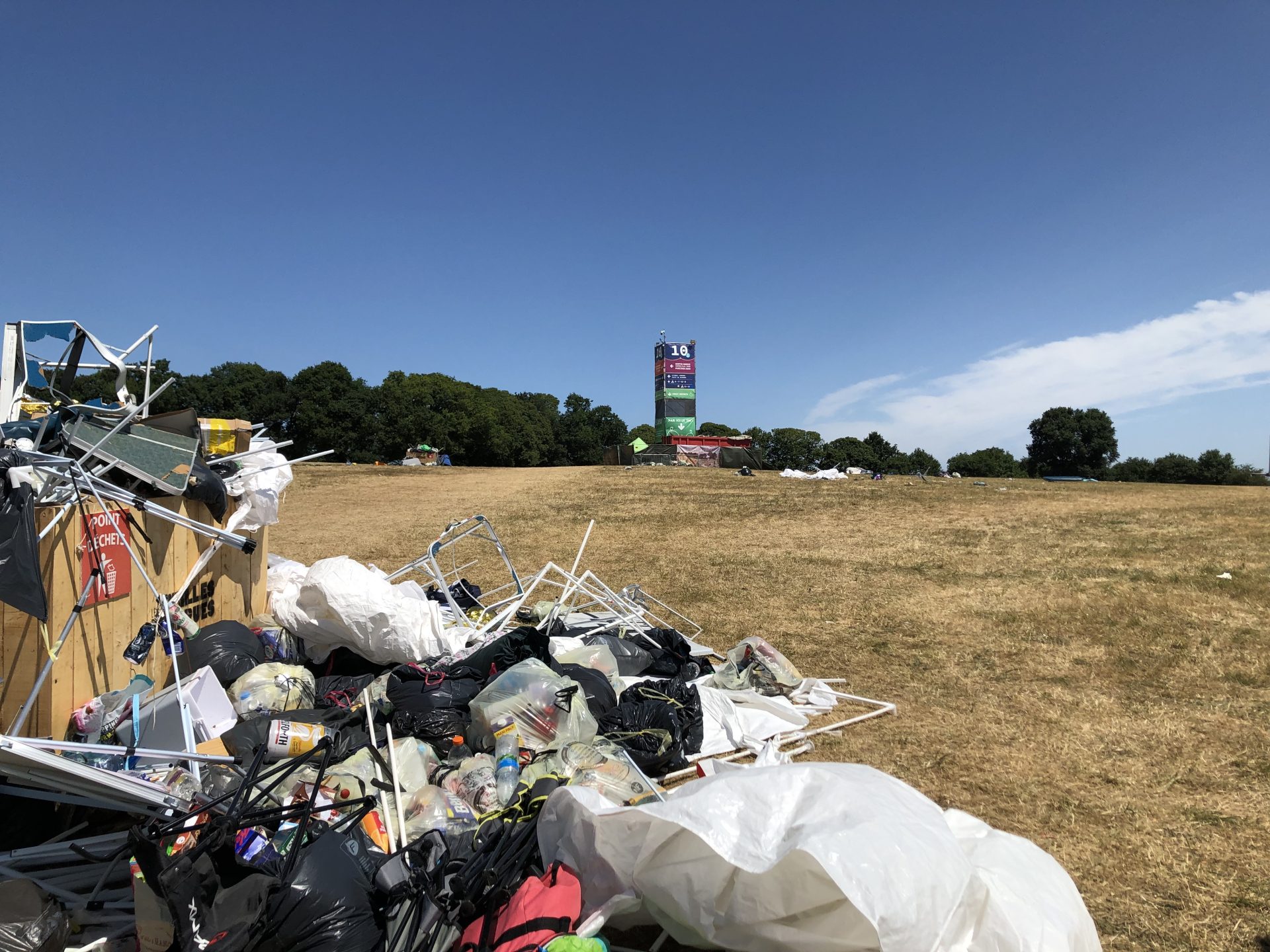 Vieilles Charrues 2026 : seconde vie du matériel de camping